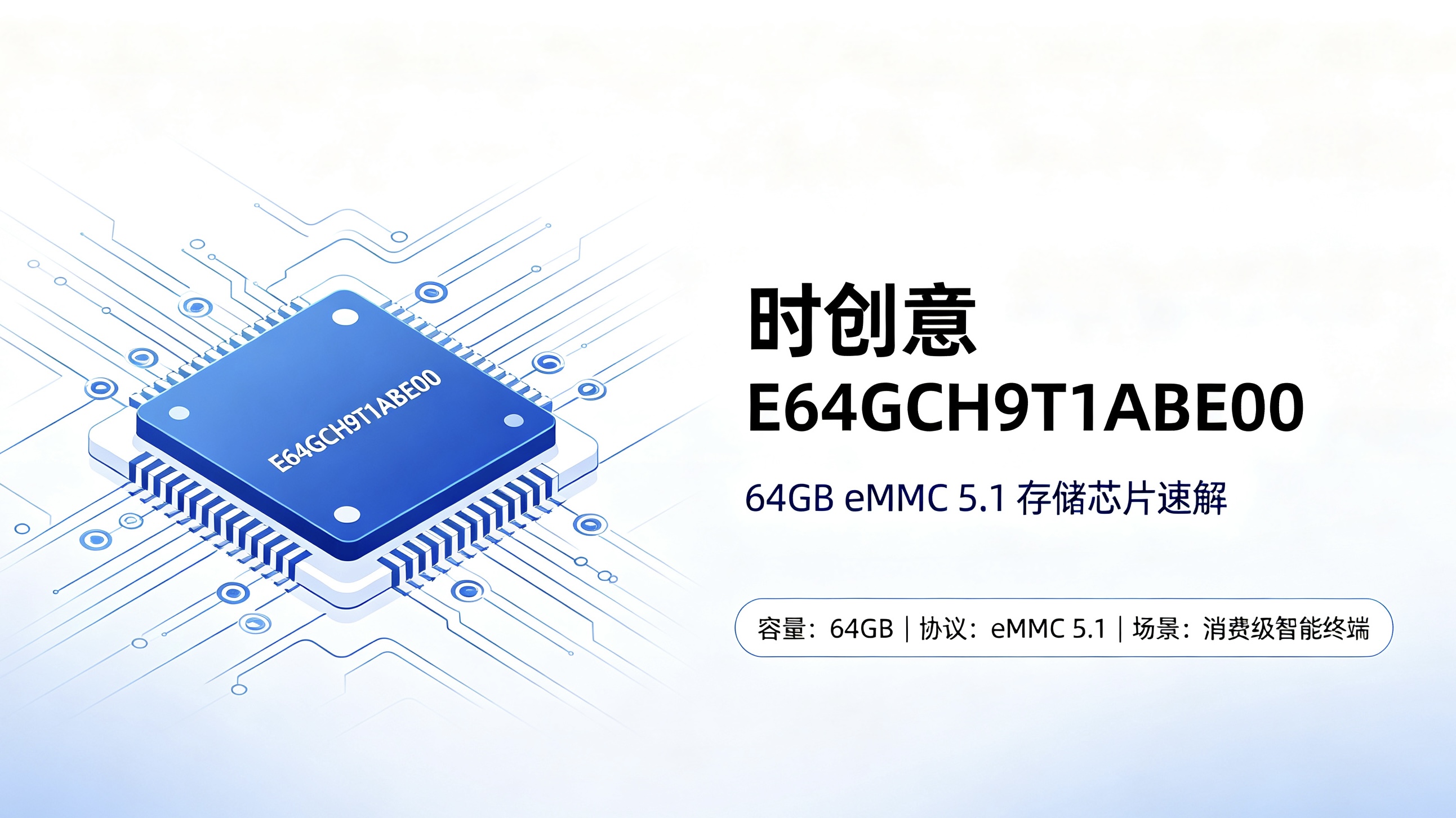 E64GCYNE1ABE00 国产 64GB eMMC 采购避坑指南｜稳定正品现货供应商